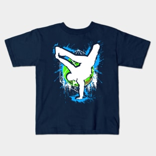 Breakdance - Breakdancer - Breakdancing B-Boy - Streetdance Kids T-Shirt